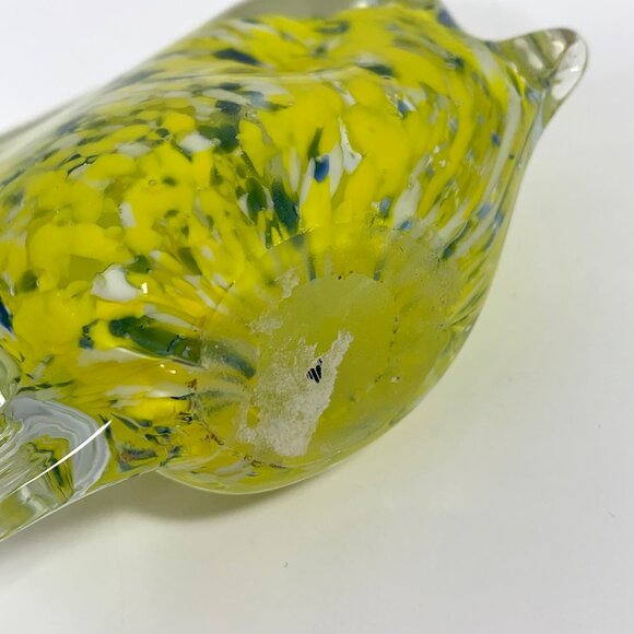 Set Of 2 Glass Angel Fish Figurines Paperweights Art Glass Decor Sculptures - Picture 9 of 11
